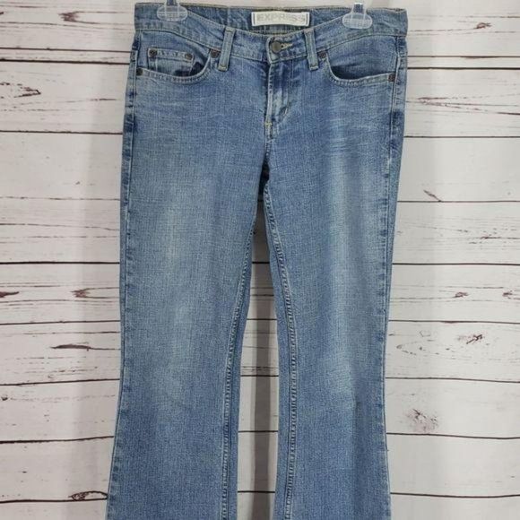 Express 2 R Sarula Precision Fit Flare‎ Jeans - Picture 2 of 8